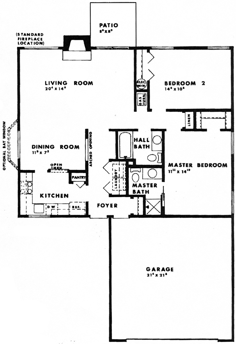 Doral Floor Plan Large Version