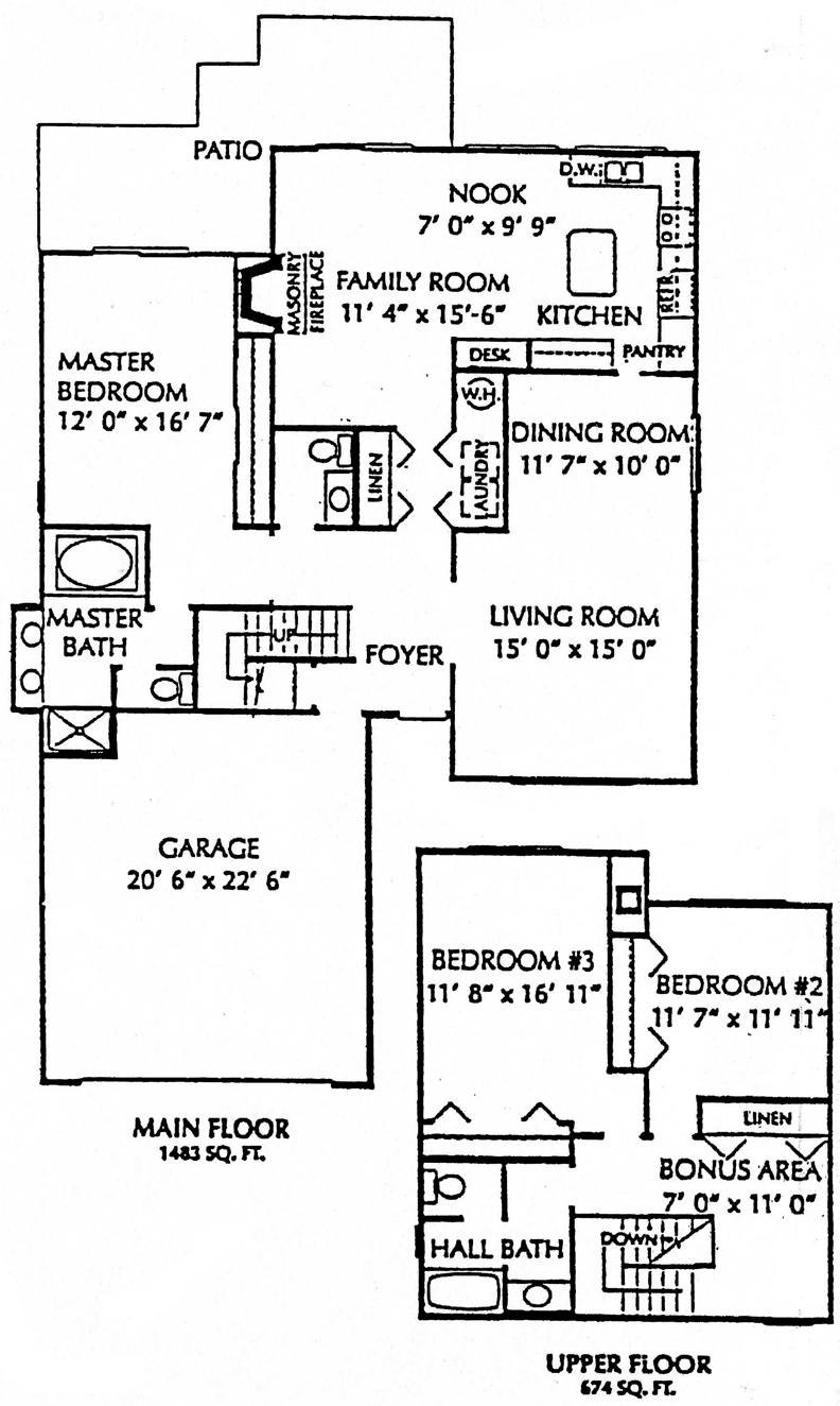 Hillcrest Floor Plan Large Version