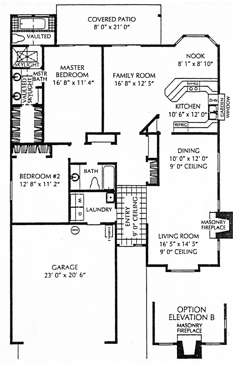 Pinehurst Floor Plan Large Version