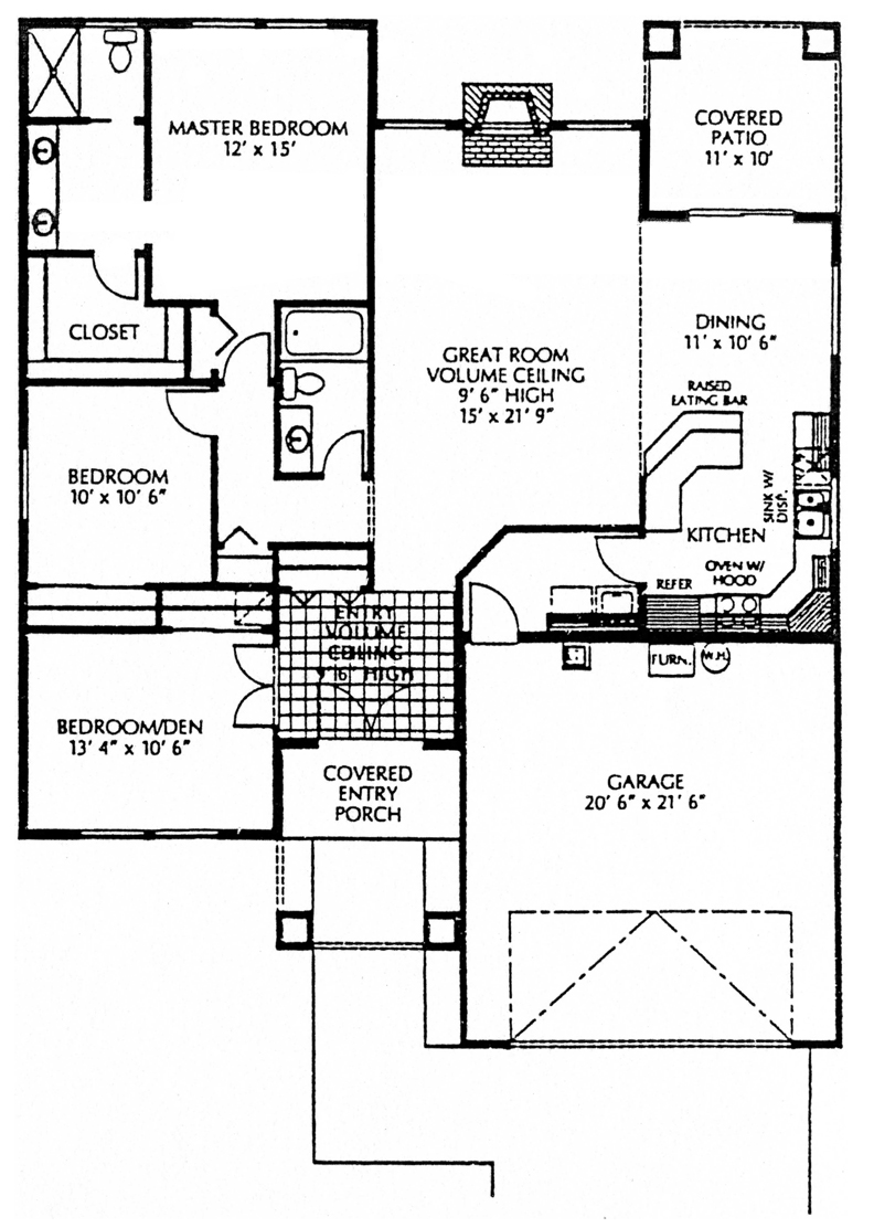 Princeville Floor Plan Large Version